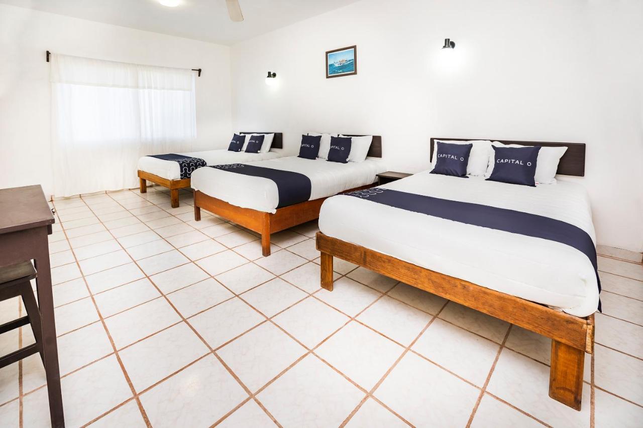 Hotel Capital O Oxtankah,Chetumal Bay Calderitas Exterior foto